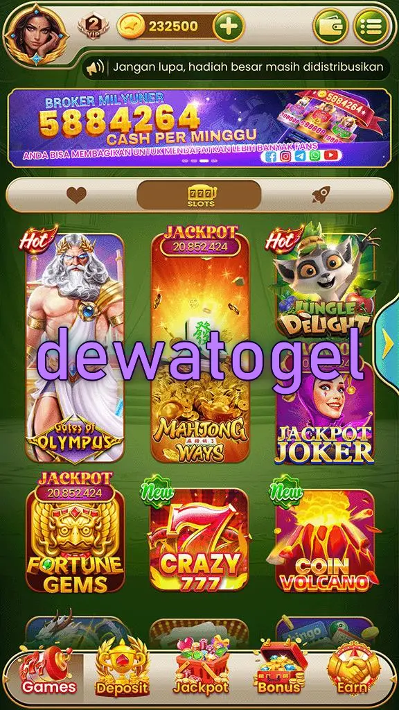 dewatogel Tangkapan Layar Resmi APK